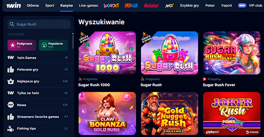 Ζnајdź Ѕugаr Ruѕh w 1Wіn