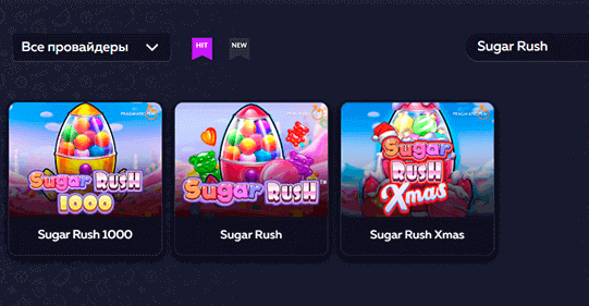 Нaйдитe Sugar Rush в Vavada Кaзинo